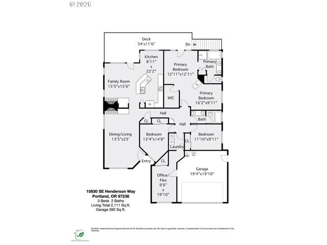 15830 Se HENDERSON Way, Portland, OR 97236