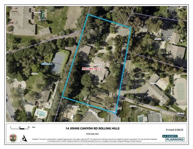 14 Johns Canyon Road, Rolling Hills, CA 90274