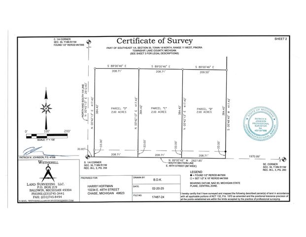 4 acres E 48th Street, Pinora Twp, MI 49623