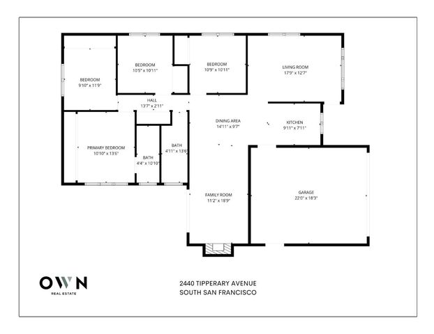 2440 Tipperary Avenue, South San Francisco, CA 94080