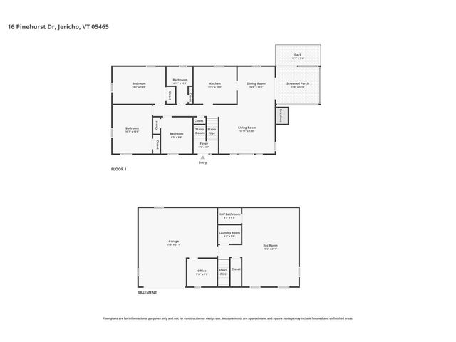16 Pinehurst Drive, Jericho, VT 05465