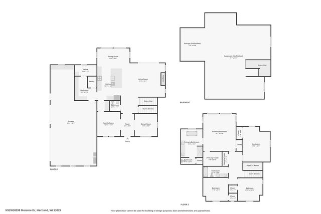 N52W30598 Moraine DRIVE, Hartland, WI 53029