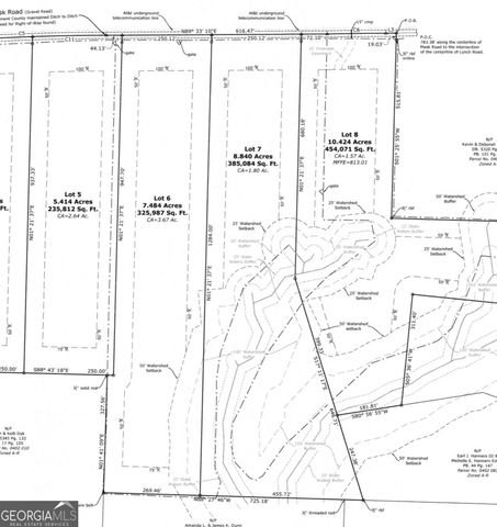 LOT 7 Mask Road - Hanner's Farm South, Brooks, GA 30205