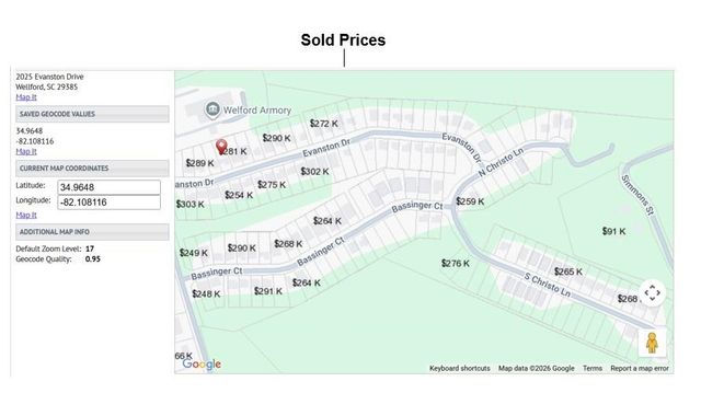 2025 Evanston Drive, Wellford, SC 29385