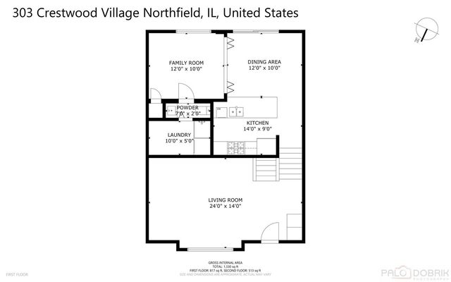 303 Crestwood Village, Northfield, IL 60093