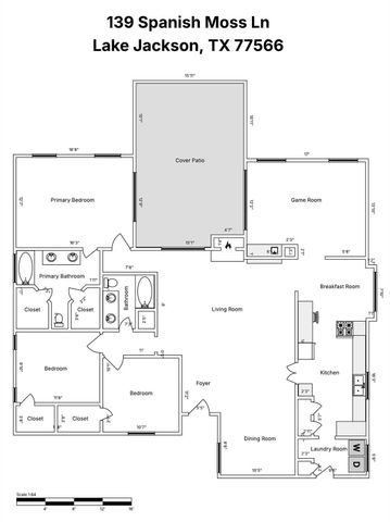 139 Spanish Moss Lane, Lake Jackson, TX 77566