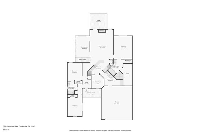 722 Courtland Ave, Clarksville, TN 37043