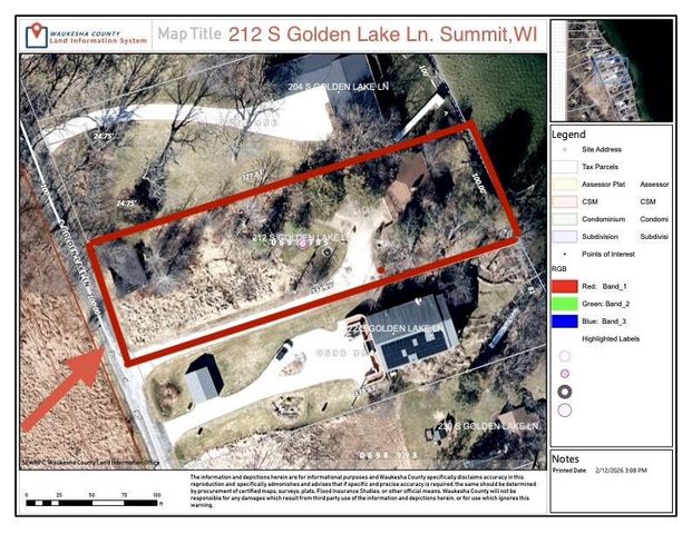 212 S Golden Lake LANE, Oconomowoc, WI 53066