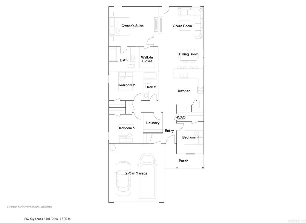 1080 Raven Walk Drive, Benton, AR 72015