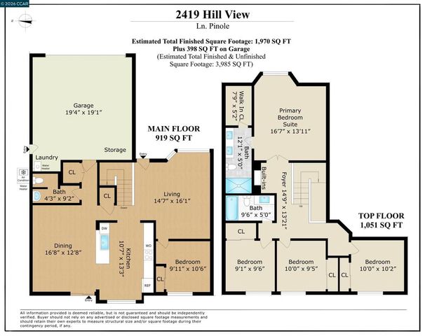 2419 Hill View Ln, Pinole, CA 94564