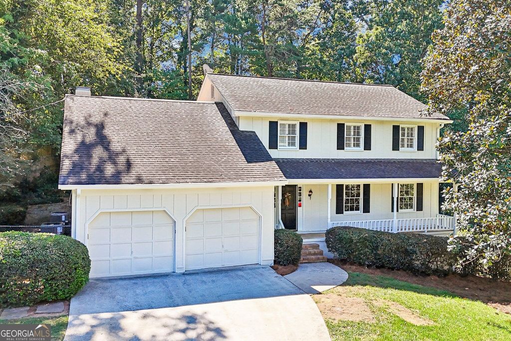495 Wyncourtney Drive, Sandy Springs, GA 30328 — exterior