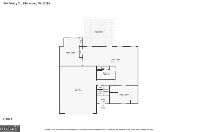 510 Trinity Trail, Ellenwood, GA 30294