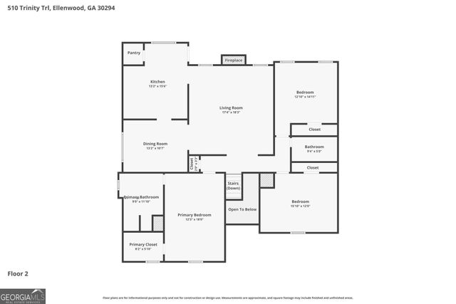 510 Trinity Trail, Ellenwood, GA 30294