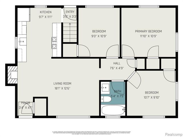 7882 Campbell Street, Taylor, MI 48180