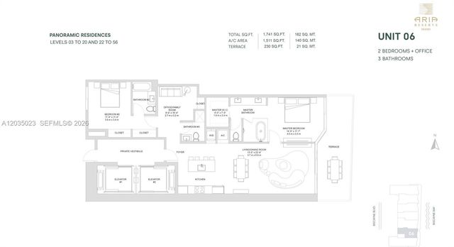 700 NE 24 2206, Miami, FL 33137