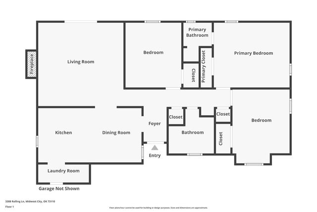 3308 Rolling Lane, Midwest City, OK 73110