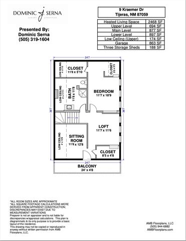 9 Kraemer Drive, Tijeras, NM 87059