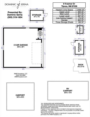 9 Kraemer Drive, Tijeras, NM 87059