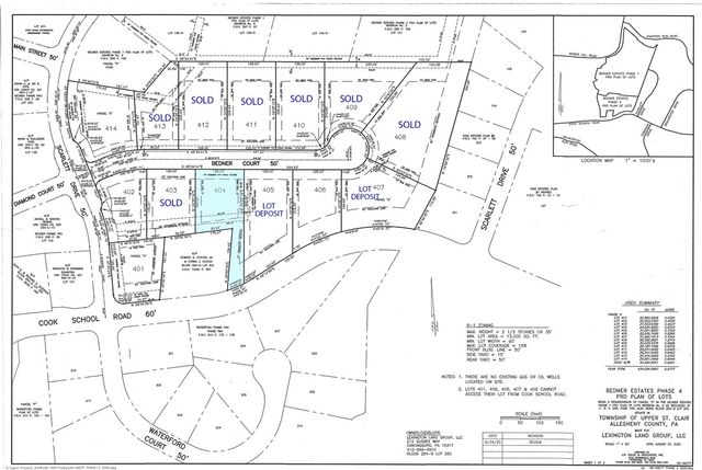 [Lot 404] 1508 Bedner Court, St Clair, PA 15241