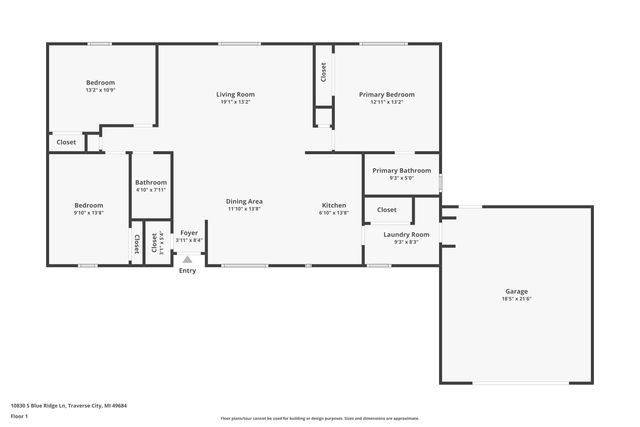 10830 S Blueridge Lane, Elmwood Twp, MI 49684