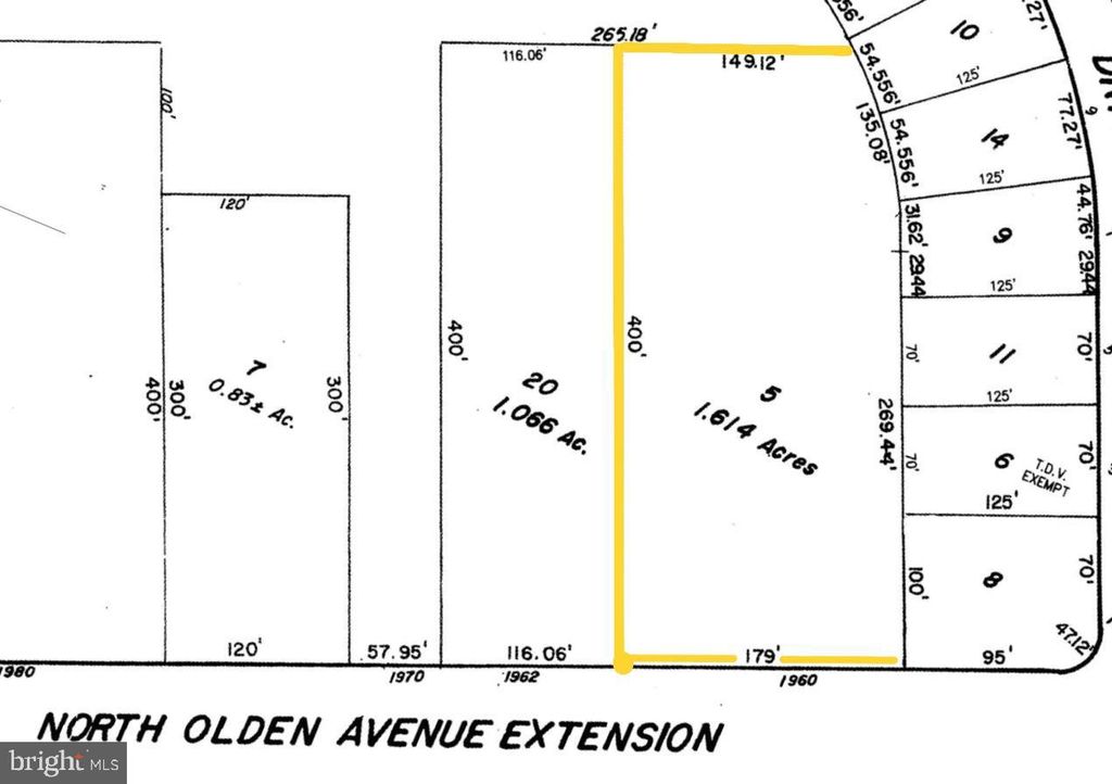 1960 N OLDEN AVENUE, Ewing Twp, NJ 08618