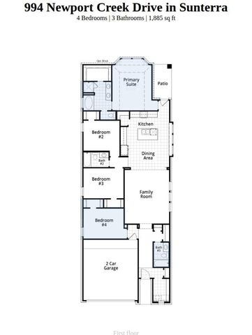 994 Newport Creek Drive, Katy, TX 77493