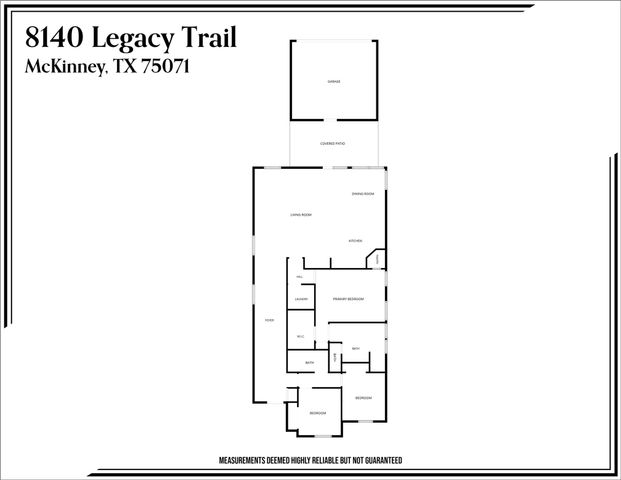 8140 Legacy Trail, Mckinney, TX 75071