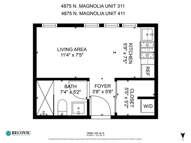 4875 N Magnolia Avenue 311, Chicago, IL 60640