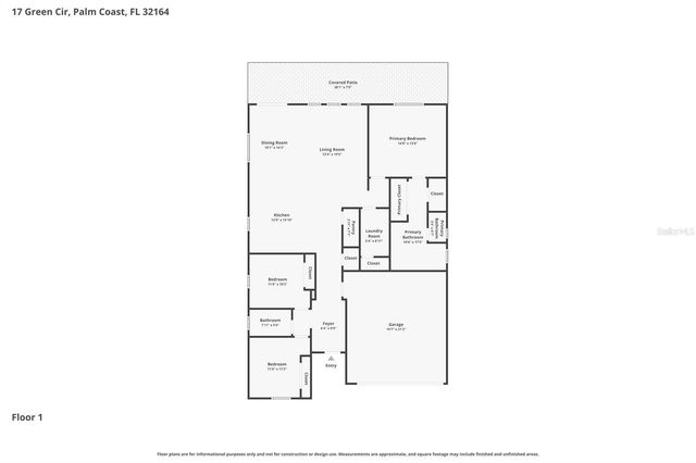 17 GREEN CIRCLE, Palm Coast, FL 32164