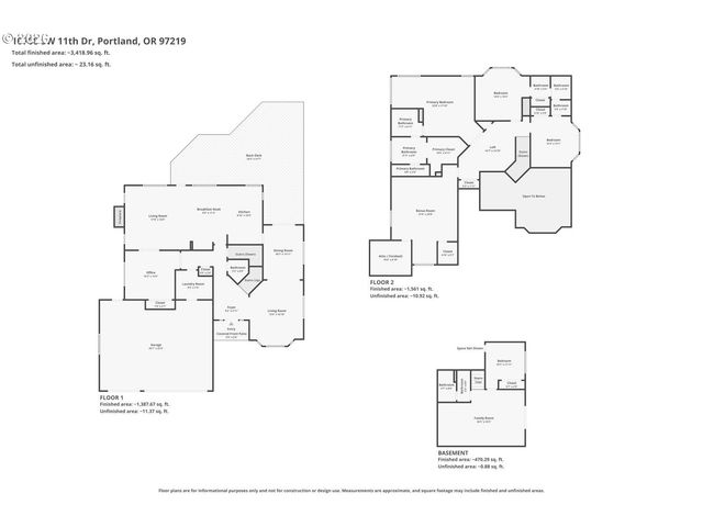 10708 Sw 11TH Dr, Portland, OR 97219
