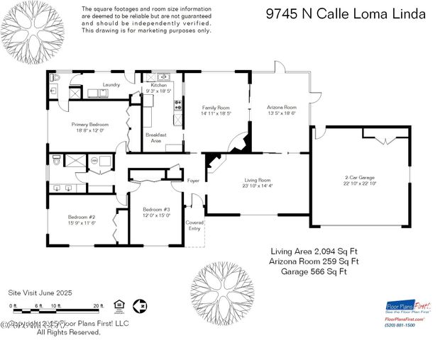 9745 N Calle Loma Linda, Oro Valley, AZ 85737