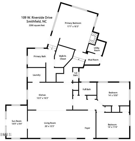 109 W Riverside Drive, Smithfield, NC 27577