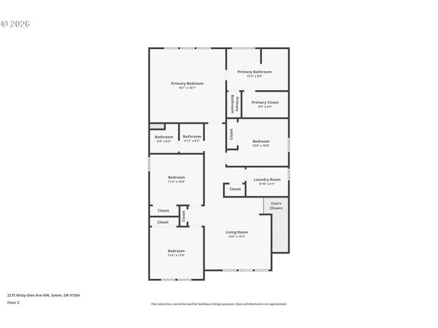 2275 MISTY GLEN Ave, Salem, OR 97304