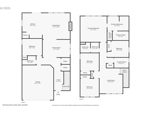 2275 MISTY GLEN Ave, Salem, OR 97304