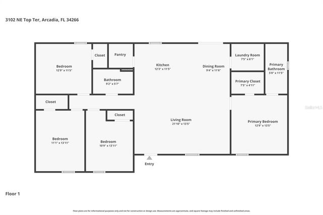 3102 NE TOP TERRACE, Arcadia, FL 34266