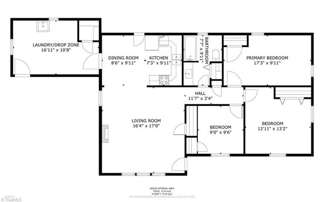 818 Grand Oaks Drive, Eden, NC 27288