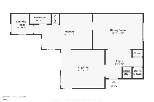 18568 W Point Drive, Tinley Park, IL 60477