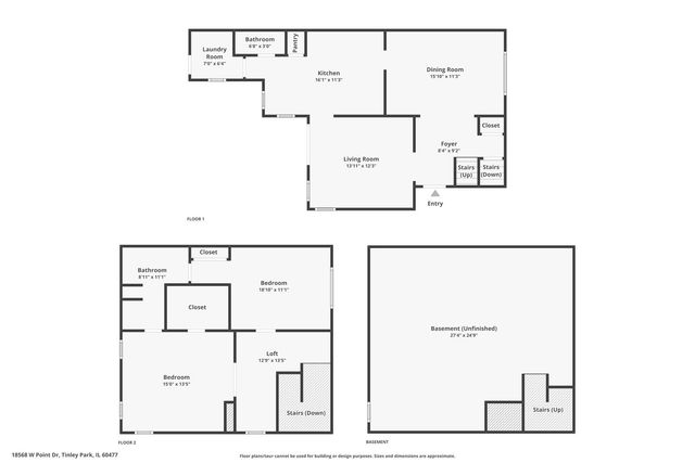 18568 W Point Drive, Tinley Park, IL 60477