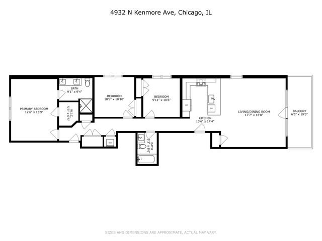 4932 N Kenmore Avenue 2N, Chicago, IL 60640