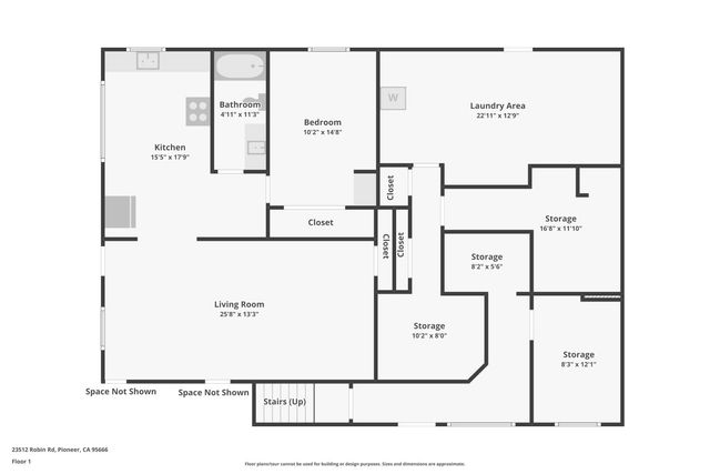 23512 Robin Rd, Pioneer, CA 95666