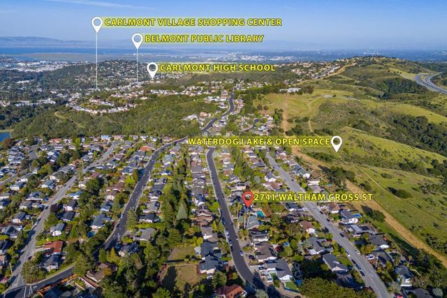 2741 Waltham Cross Street, Belmont, CA 94002