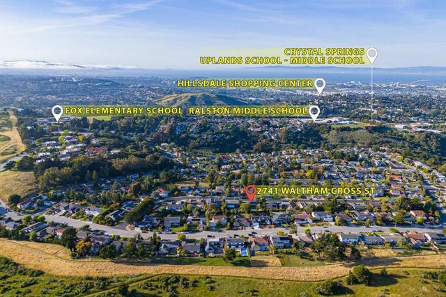 2741 Waltham Cross Street, Belmont, CA 94002