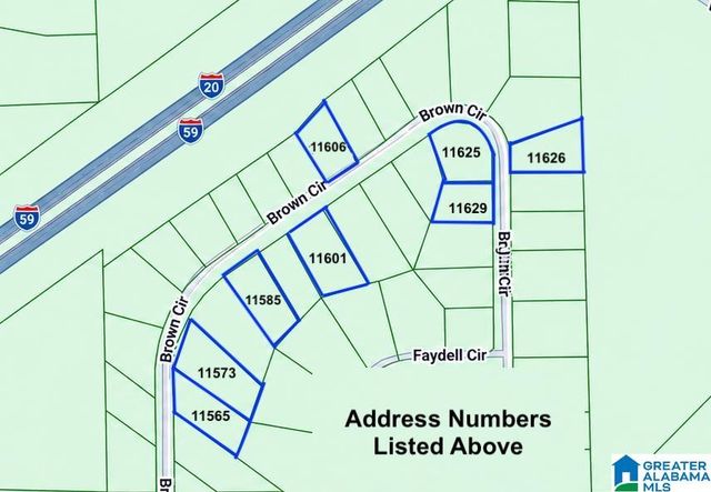 11601 BROWN CIRCLE, Woodstock, AL 35188