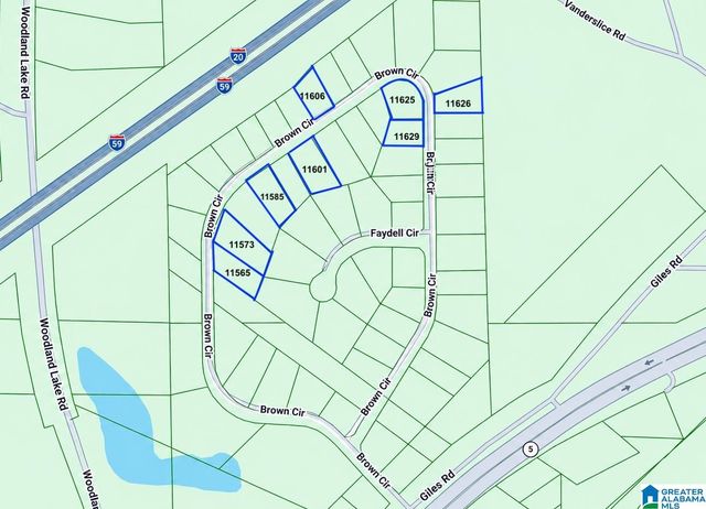 11601 BROWN CIRCLE, Woodstock, AL 35188