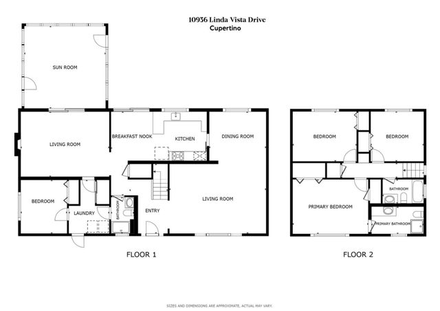 10936 Linda Vista Drive, Cupertino, CA 95014