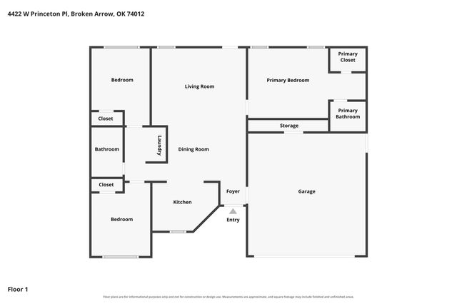 4422 W Princeton Place, Broken Arrow, OK 74012