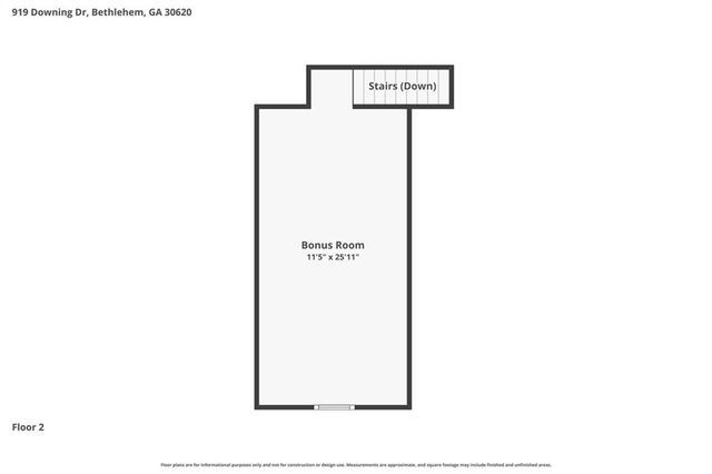 919 Downing Drive, Bethlehem, GA 30620