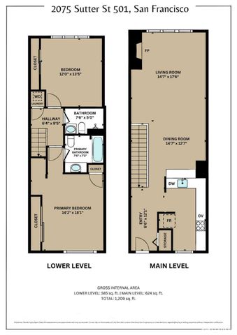 2075 Sutter Street 501, San Francisco, CA 94115