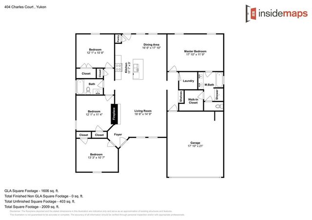 404 Charles Court, Yukon, OK 73099