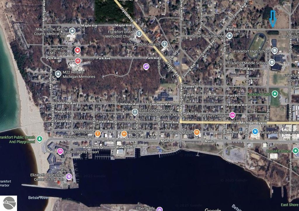 Image 18 of property listing at 0 Elm Street, Frankfort, MI 49635